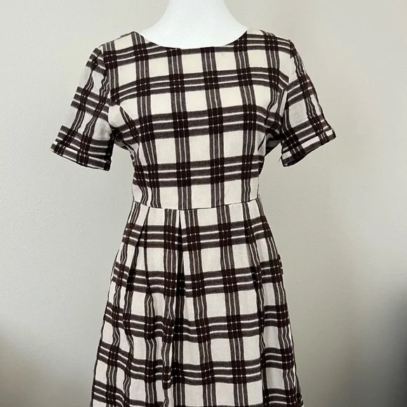modcloth brown dress Agatha Maxi Dress